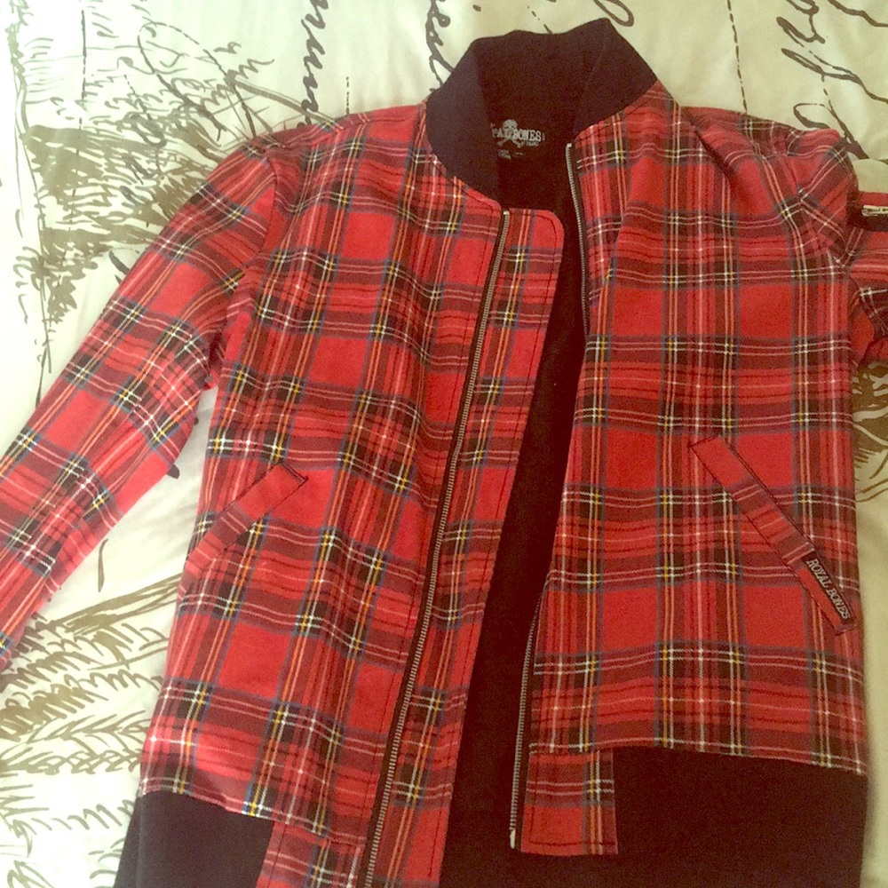 A coat with matching pants to go with it